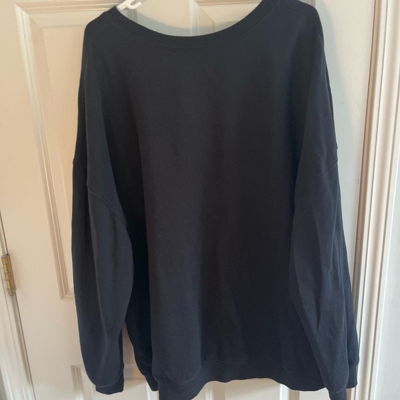 Cold Crush Black Butterfly "Sky Above Earth Below" Crewneck, 3X - Picture 2 of 5